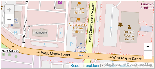 Map to Myers and Barnes LLC